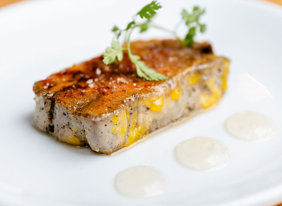 Foie gras de canard caramélisé